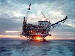 Off-shore oil rig